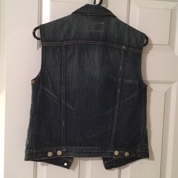 Rag & Bone JEAN Burney Denim Vest in Mender XS - Picture 3 of 4